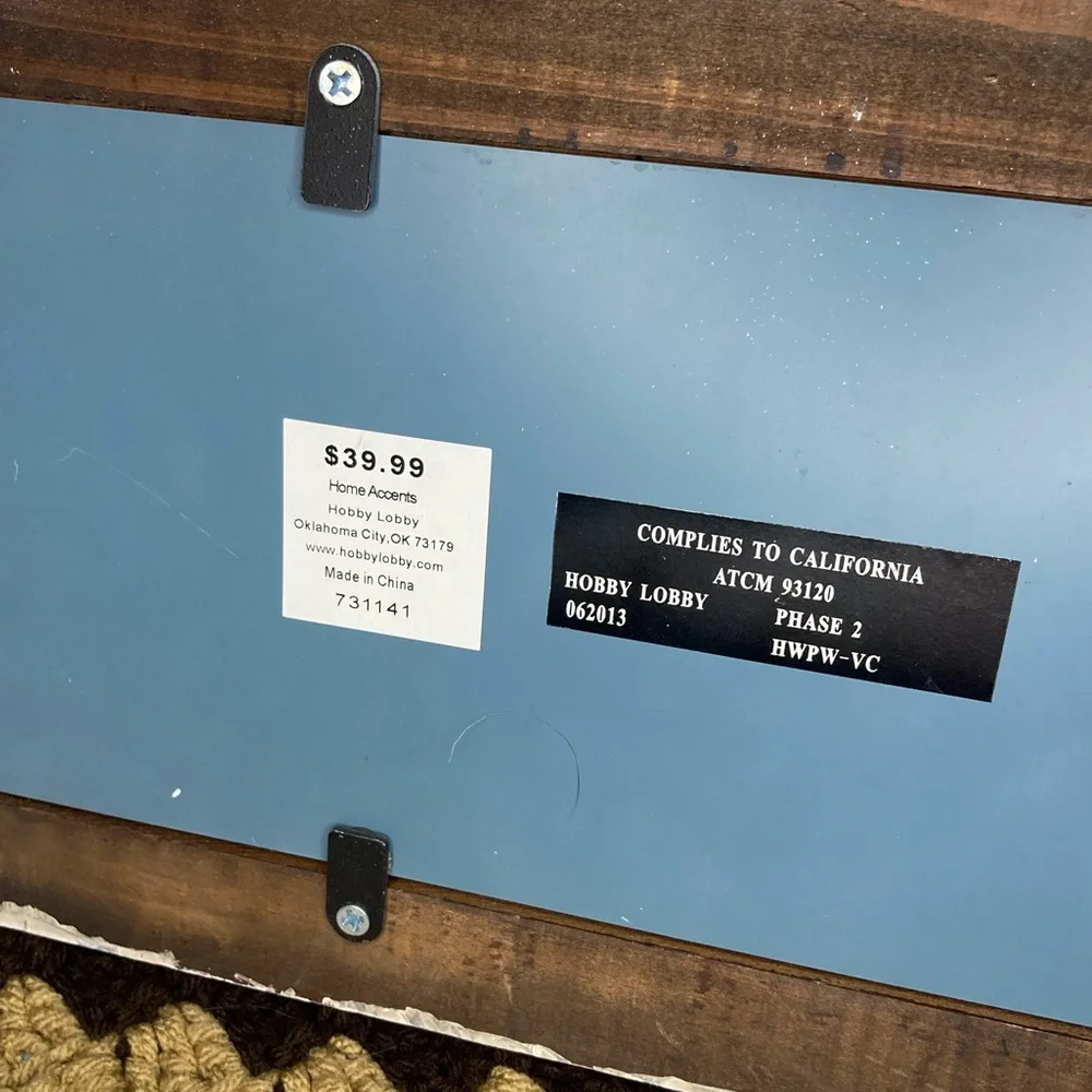 wooden mirror w/ cowgirl + rhinestones hobby lobby